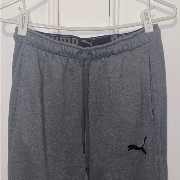 Grey Puma Sweatpants - Picture 2 of 2